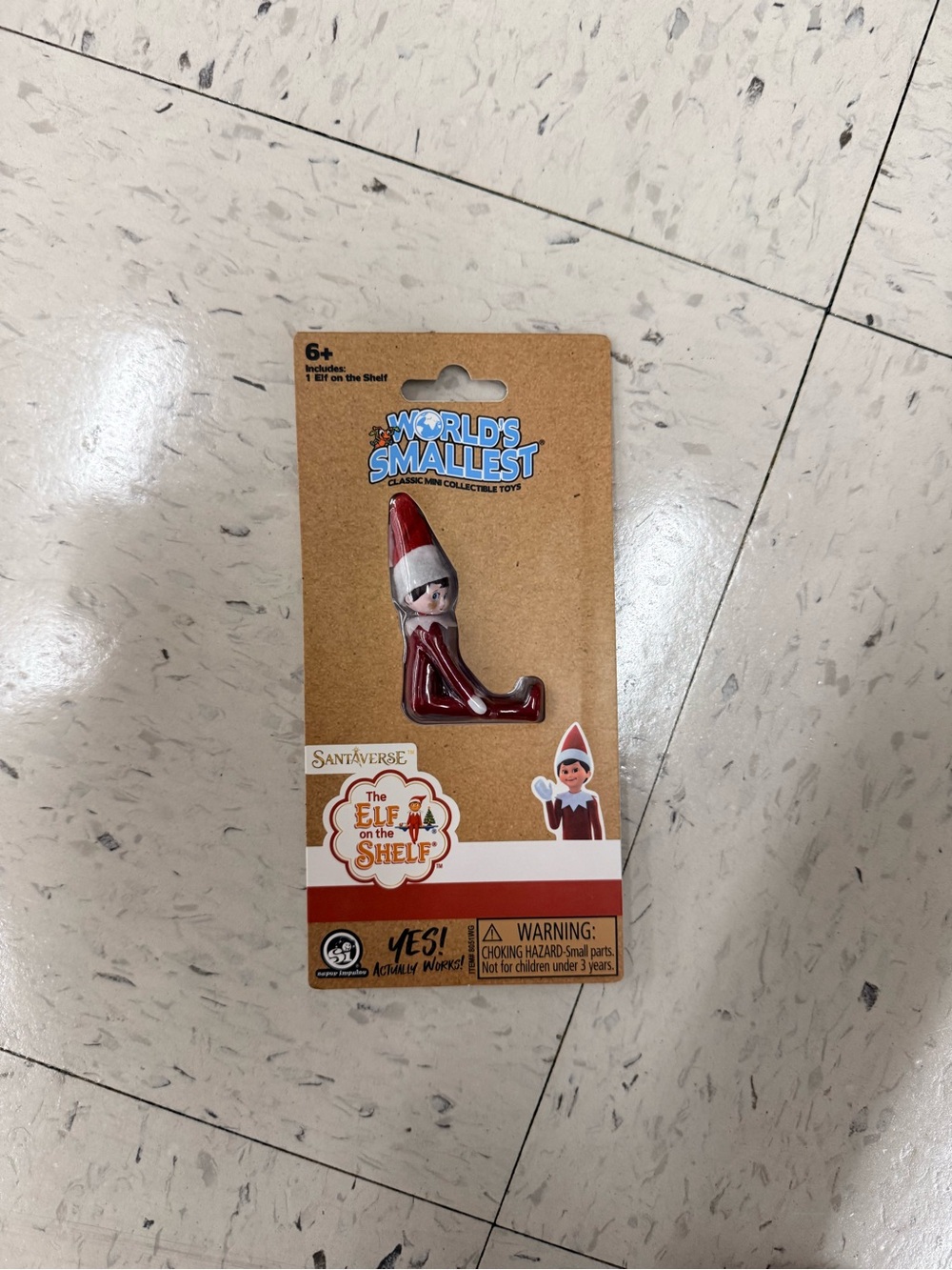 World's Smallest The Elf on the Shelf Mini Collectible - Red